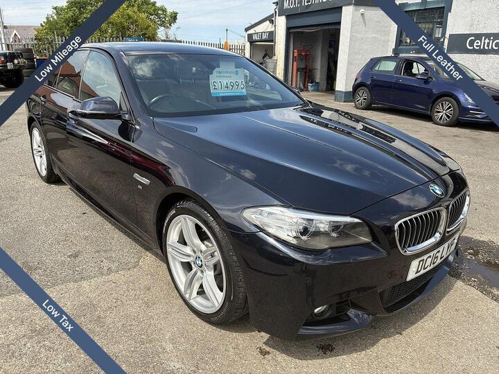 BMW 5 Series 2.0 520d M Sport Auto Euro 6 (s/s) 4dr