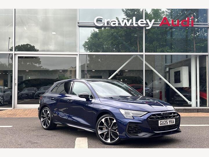 Audi S3 2.0 TFSI Black Edition Sportback S Tronic Quattro Euro 6 (s/s) 5dr