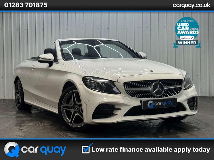 Mercedes-Benz C-CLASS 1.5 C200 MHEV AMG Line (Premium) Cabriolet G-Tronic+ Euro 6 (s/s) 2dr