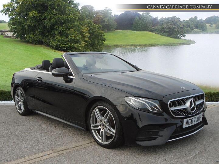 Mercedes-Benz E Class 2.0 E220d AMG Line Cabriolet G-Tronic+ Euro 6 (s/s) 2dr
