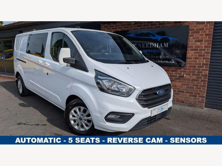 Ford TRANSIT CUSTOM 2.0 300 EcoBlue Limited Crew Van Auto L2 H1 Euro 6 5dr