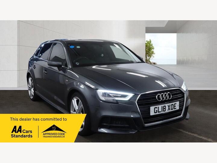 Audi A3 1.5 TFSI CoD S Line Sportback S Tronic Euro 6 (s/s) 5dr