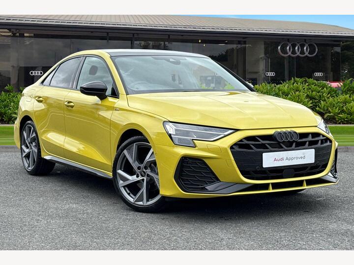 Audi A3 Saloon 1.5 TFSI 35 Black Edition S Tronic Euro 6 (s/s) 4dr