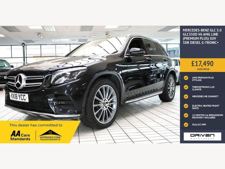 Mercedes-Benz GLC 3.0 GLC350d V6 AMG Line (Premium Plus) G-Tronic+ 4MATIC Euro 6 (s/s) 5dr Mercedes-Benz GLC 3.0 GLC350d V6 AMG Line (Premium Plus) G-Tronic+ 4MATIC Euro 6 (s/s) 5dr