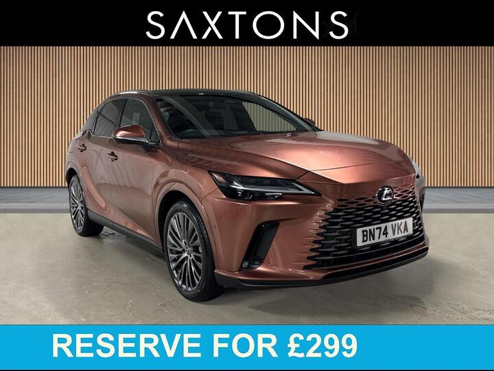 Lexus RX 2.5 450h+ 18.1kWh Takumi E-CVT 4WD Euro 6 (s/s) 5dr