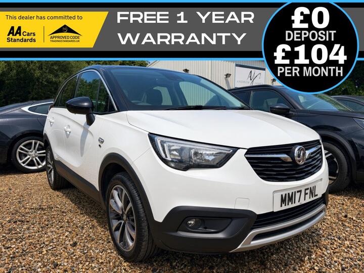 Vauxhall CROSSLAND X 1.2 Turbo EcoTEC Elite Euro 6 (s/s) 5dr