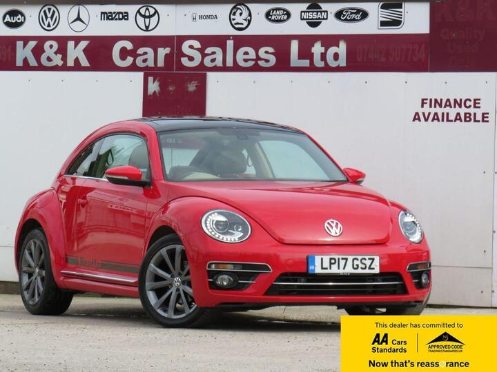 Volkswagen BEETLE 1.2 TSI BlueMotion Tech Design DSG Euro 6 (s/s) 3dr Volkswagen BEETLE 1.2 TSI BlueMotion Tech Design DSG Euro 6 (s/s) 3dr