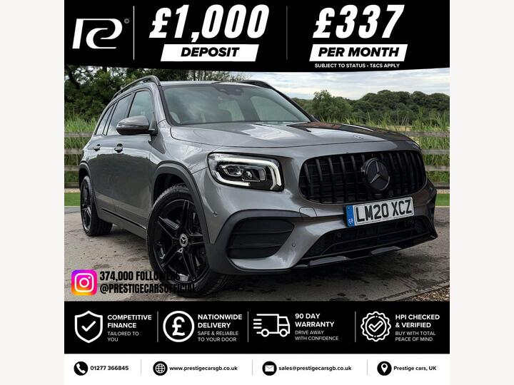 Mercedes-Benz GLB 2.0 GLB220d AMG Line (Premium) 8G-DCT 4MATIC Euro 6 (s/s) 5dr (5 Seat)
