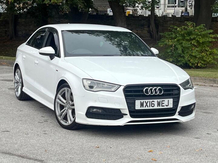 Audi A3 2.0 TDI S Line S Tronic Euro 6 (s/s) 4dr (Nav)