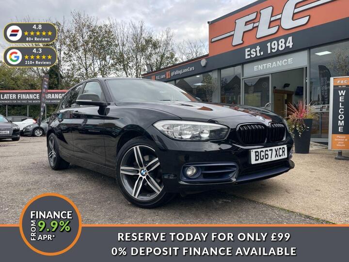 BMW 1 SERIES 2.0 118d Sport Euro 6 (s/s) 5dr
