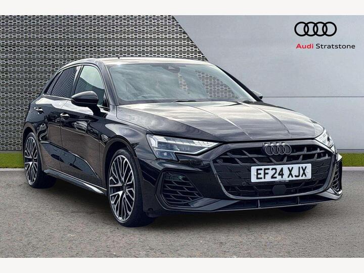 Audi A3 2.0 TFSI Black Edition Sportback S Tronic Quattro Euro 6 (s/s) 5dr