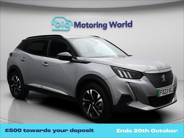Peugeot E-2008 50kWh GT Auto 5dr (7kW Charger)