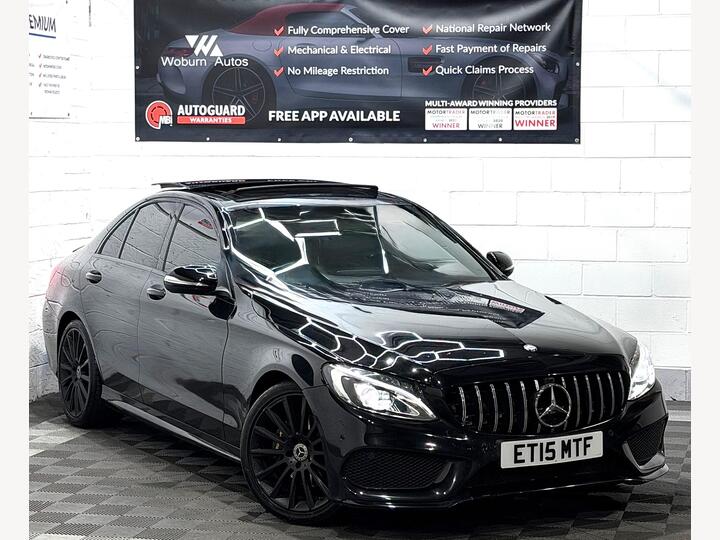 Mercedes-Benz C Class 2.0 C200 AMG Line (Premium) 7G-Tronic+ Euro 6 (s/s) 4dr