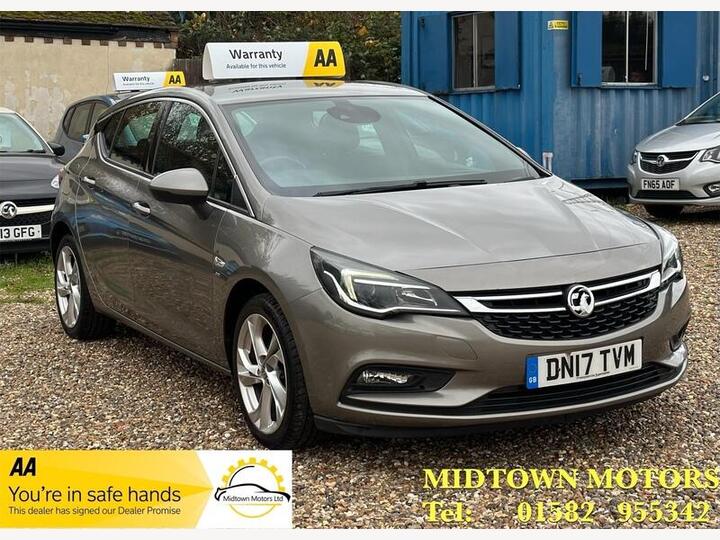 Vauxhall Astra 1.4i SRi Euro 6 5dr Vauxhall Astra 1.4i SRi Euro 6 5dr