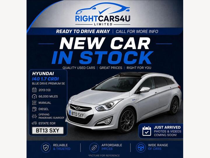 Hyundai I40 1.7 CRDi Blue Drive Premium SE Euro 5 (s/s) 5dr