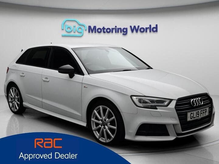 Audi A3 1.5 TFSI CoD 35 Black Edition Sportback S Tronic Euro 6 (s/s) 5dr