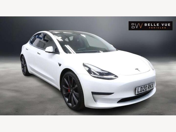 Tesla MODEL 3 (Dual Motor) Performance Auto 4WDE 4dr (Performance Upgrade)