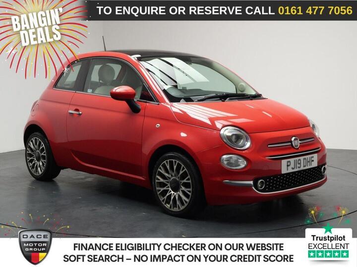 Fiat 500 1.2 Lounge Euro 6 (s/s) 3dr