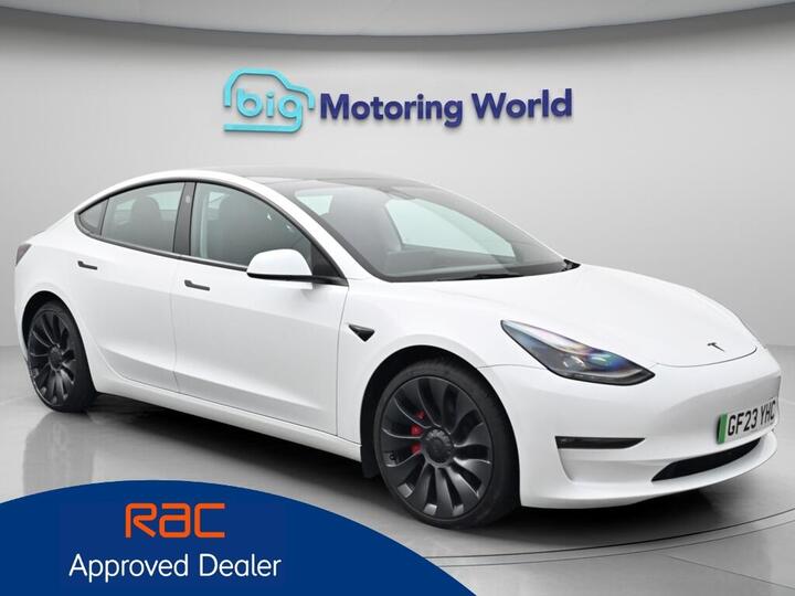 Tesla Model 3 (Dual Motor) Performance Auto 4WDE 4dr (Performance Upgrade)