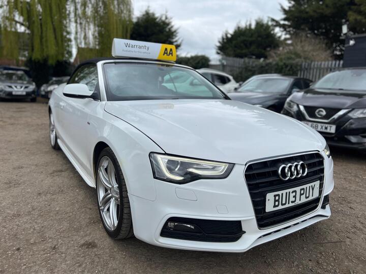Audi A5 Cabriolet 2.0 TDI S Line Multitronic Euro 5 (s/s) 2dr