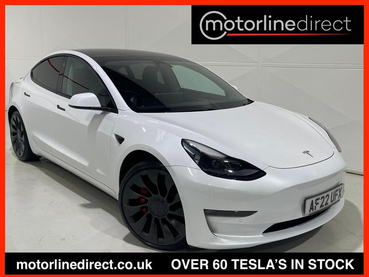 Tesla Model 3 (Dual Motor) Performance Auto 4WDE 4dr (Performance Upgrade)