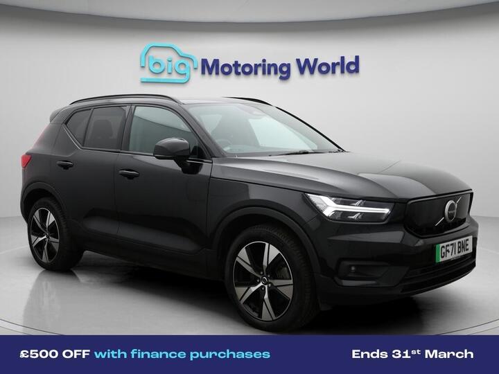 Volvo XC40 Recharge Twin 78kWh Plus Auto AWD 5dr