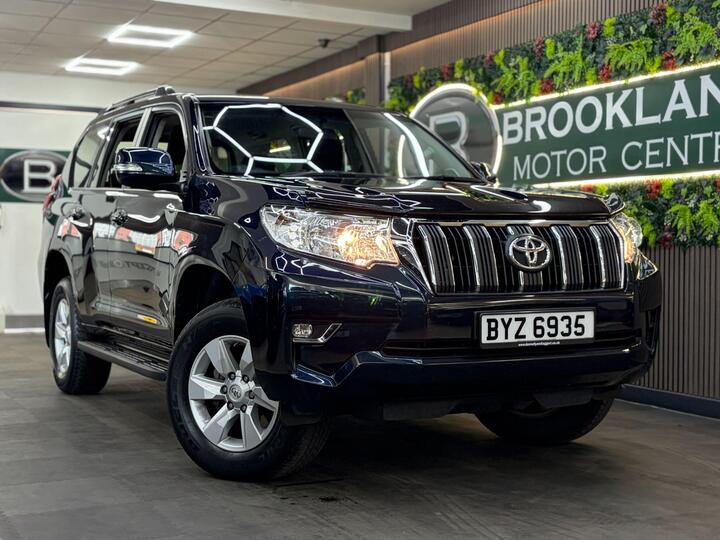 Toyota Land Cruiser 2.8D Active Auto 4WD Euro 6 (s/s) 5dr (7 Seat)