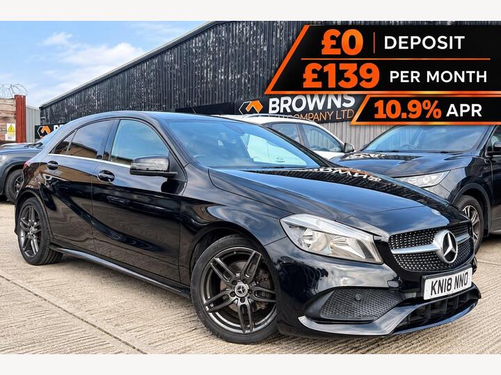 Mercedes-Benz A Class 1.5 A180d AMG Line Euro 6 (s/s) 5dr