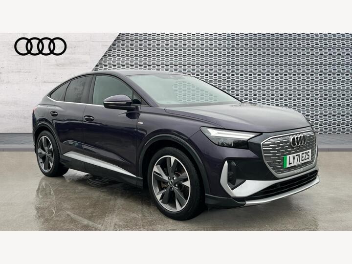 Audi Q4 E-tron 50 S Line Sportback Auto Quattro 5dr 82kWh