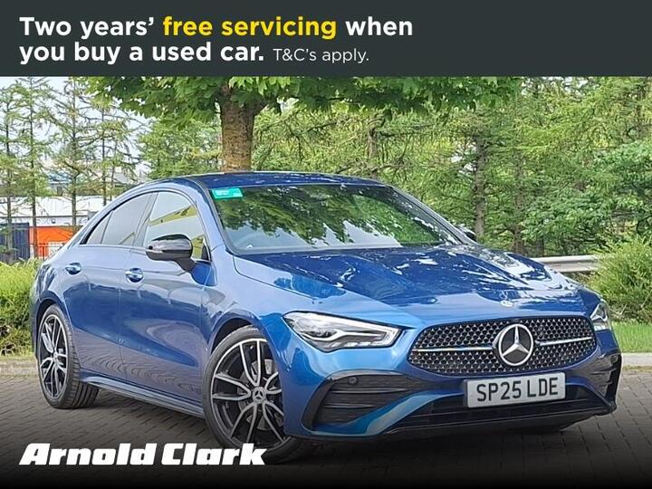 Mercedes-Benz CLA 2.0 CLA220d AMG Line (Premium) Coupe 8G-DCT Euro 6 (s/s) 4dr Mercedes-Benz CLA 2.0 CLA220d AMG Line (Premium) Coupe 8G-DCT Euro 6 (s/s) 4dr