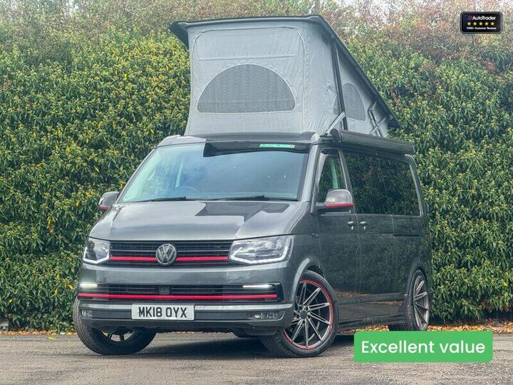 Volkswagen Transporter Camper|LWB|Highline|Electric PopTop|4 Berth|4 Belt