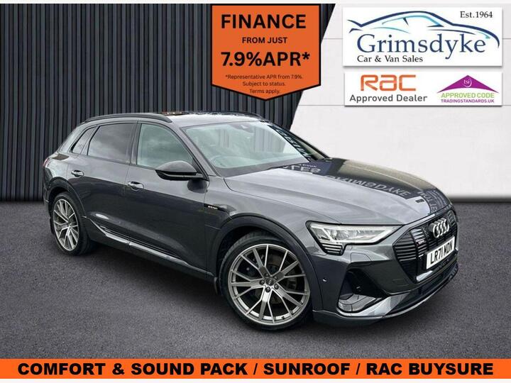 Audi E-TRON 50 Black Edition Auto Quattro 5dr 71.2kWh (11kW Charger)