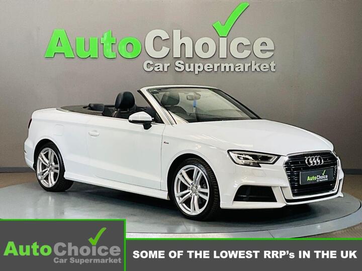 Audi A3 CABRIOLET 1.5 TFSI CoD S Line S Tronic Euro 6 (s/s) 2dr