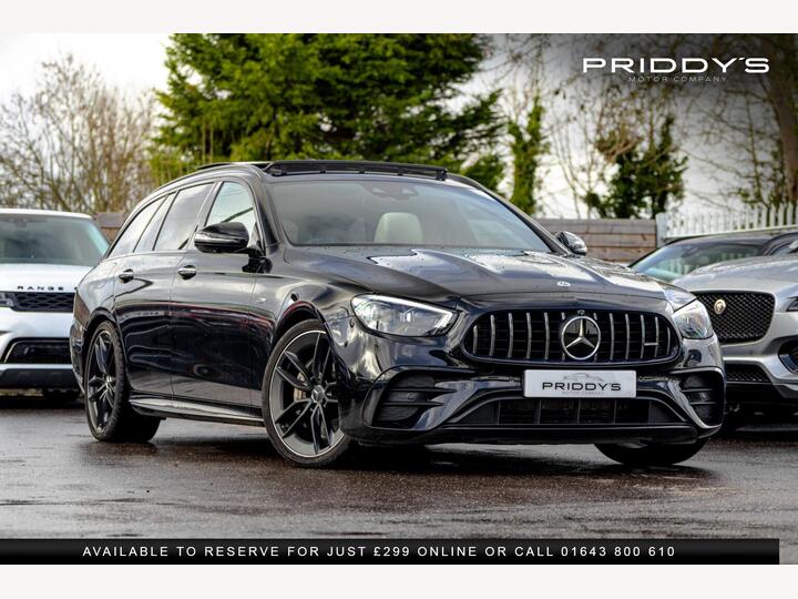 Mercedes-Benz E CLASS 3.0 E53 BiTurbo MHEV EQ Boost AMG (Premium Plus) SpdS TCT 4MATIC+ Euro 6 (s/s) 5dr Mercedes-Benz E CLASS 3.0 E53 BiTurbo MHEV EQ Boost AMG (Premium Plus) SpdS TCT 4MATIC+ Euro 6 (s/s) 5dr