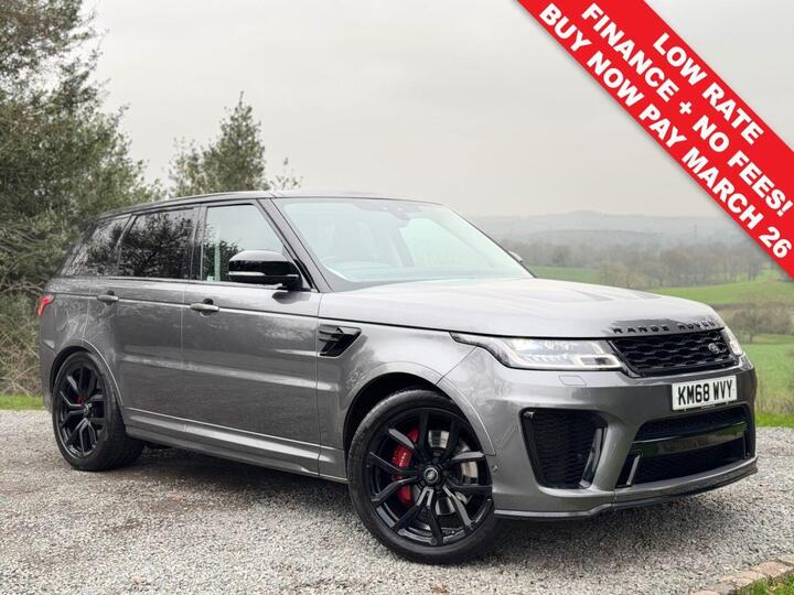 Land Rover RANGE ROVER SPORT 5.0 P575 V8 SVR Auto 4WD Euro 6 (s/s) 5dr