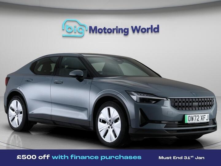Polestar Polestar 2 Single Motor 69kWh Standard Range Fastback Auto FWD 5dr