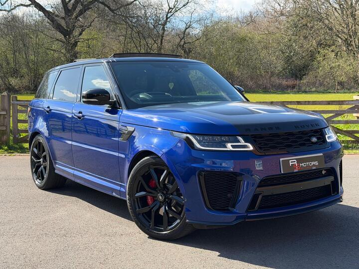Land Rover Range Rover Sport 5.0 P575 V8 SVR Auto 4WD Euro 6 (s/s) 5dr