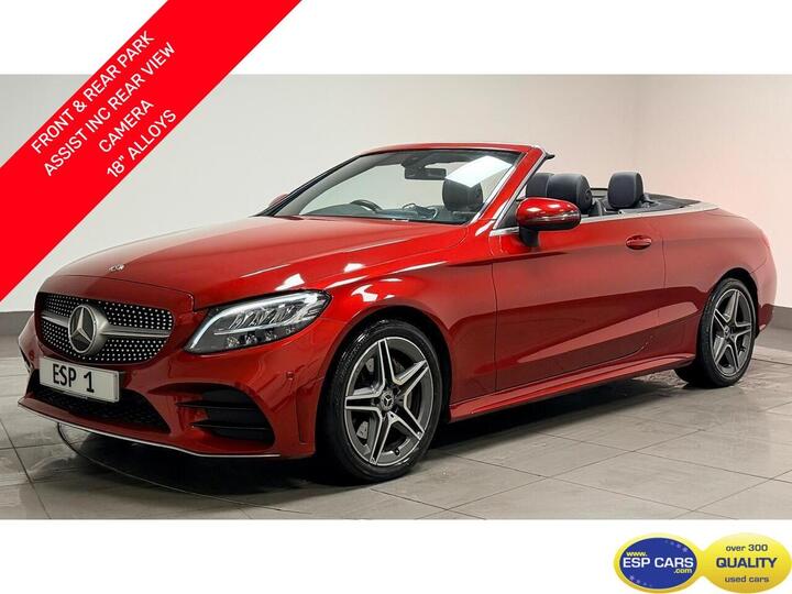 Mercedes-Benz C Class 1.5 C200 MHEV AMG Line Edition Cabriolet G-Tronic+ Euro 6 (s/s) 2dr