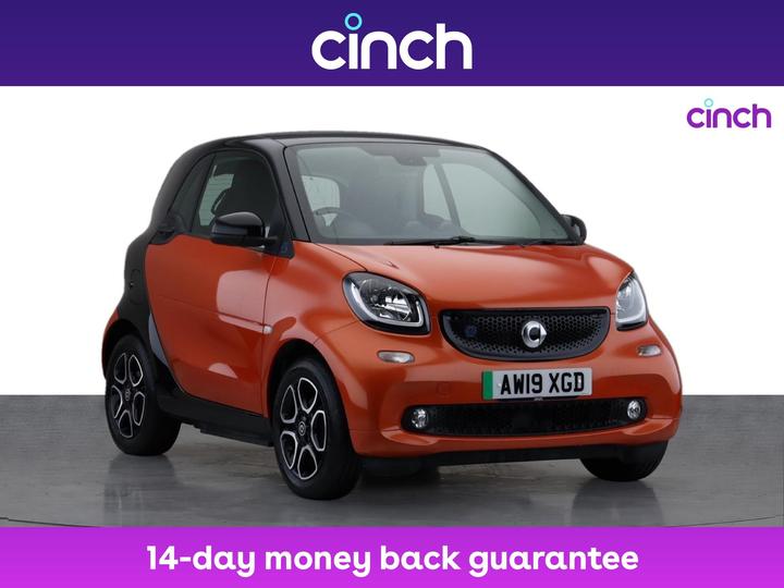 Smart Fortwo Coupe 17.6kWh Prime (Premium Plus) Auto 2dr (22kW Charger)