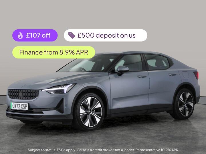 Polestar Polestar 2 Single Motor 69kWh Standard Range Fastback Auto FWD 5dr