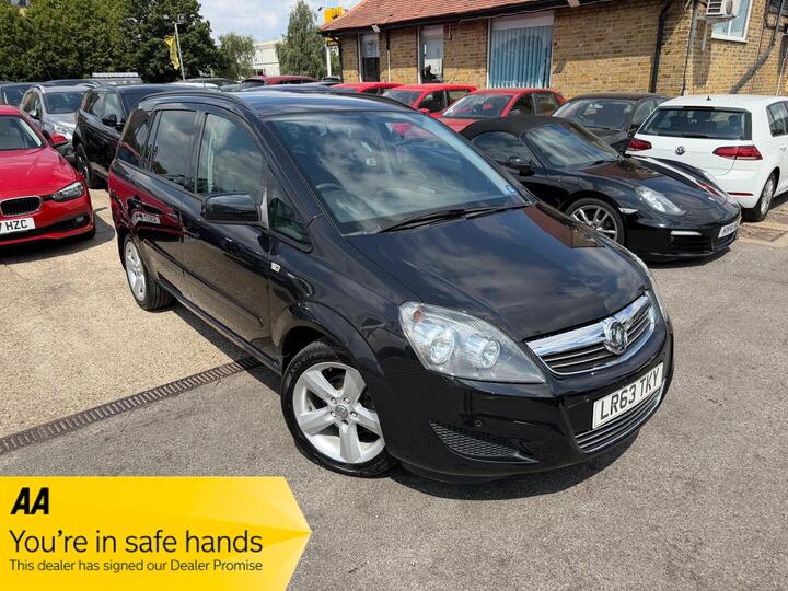 Vauxhall Zafira 1.6 16V Exclusiv Euro 5 5dr