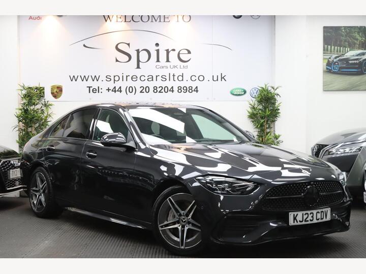 Mercedes-Benz C Class 1.5 C200h MHEV AMG Line G-Tronic+ Euro 6 (s/s) 4dr