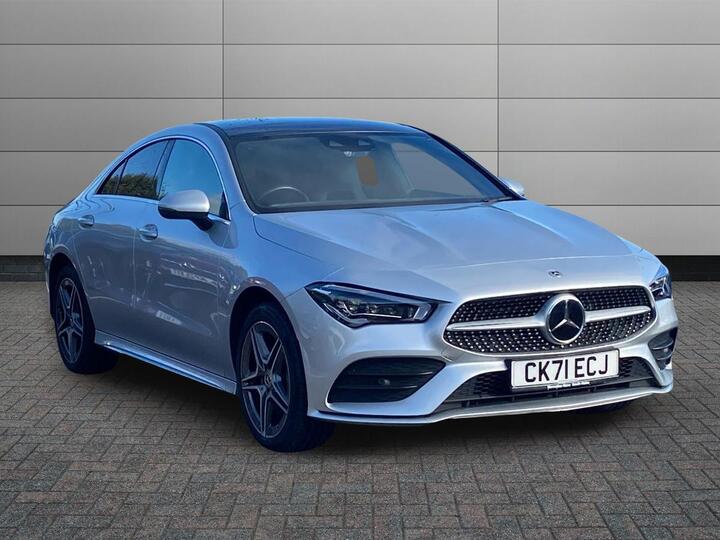 Mercedes-Benz CLA Class 1.3 CLA250e 15.6kWh AMG Line (Premium Plus) Coupe 8G-DCT Euro 6 (s/s) 4dr Mercedes-Benz CLA Class 1.3 CLA250e 15.6kWh AMG Line (Premium Plus) Coupe 8G-DCT Euro 6 (s/s) 4dr
