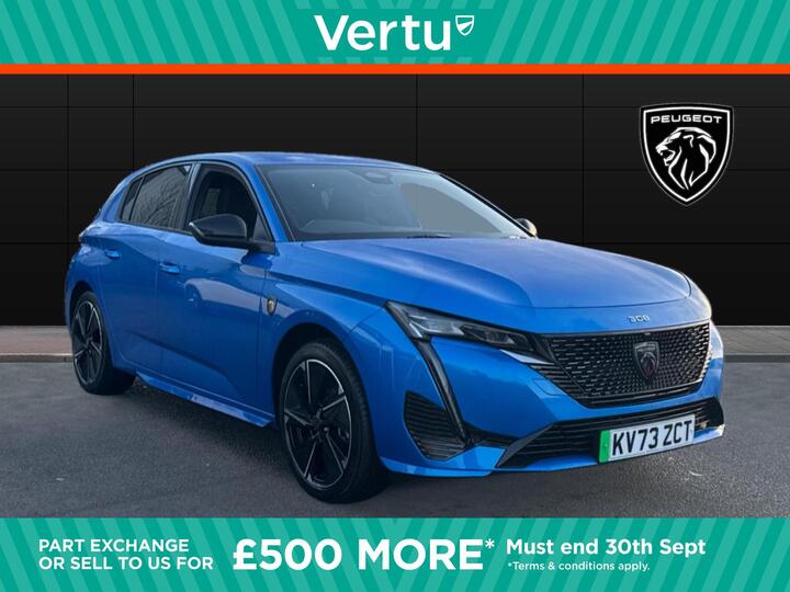 Peugeot 308 54kWh GT Auto 5dr Peugeot 308 54kWh GT Auto 5dr
