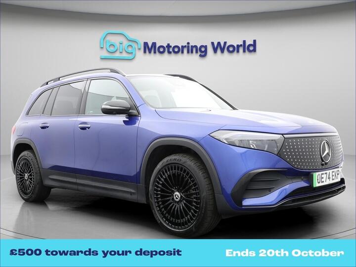 Mercedes-Benz EQB EQB 250+ 70.5kWh AMG Line (Premium Plus) Auto 5dr