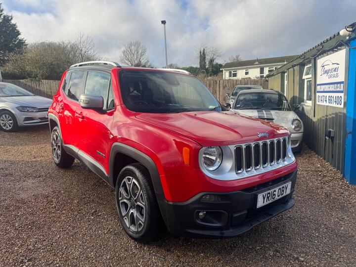 Jeep Renegade 2.0 MultiJetII Limited 4WD Euro 6 (s/s) 5dr Jeep Renegade 2.0 MultiJetII Limited 4WD Euro 6 (s/s) 5dr