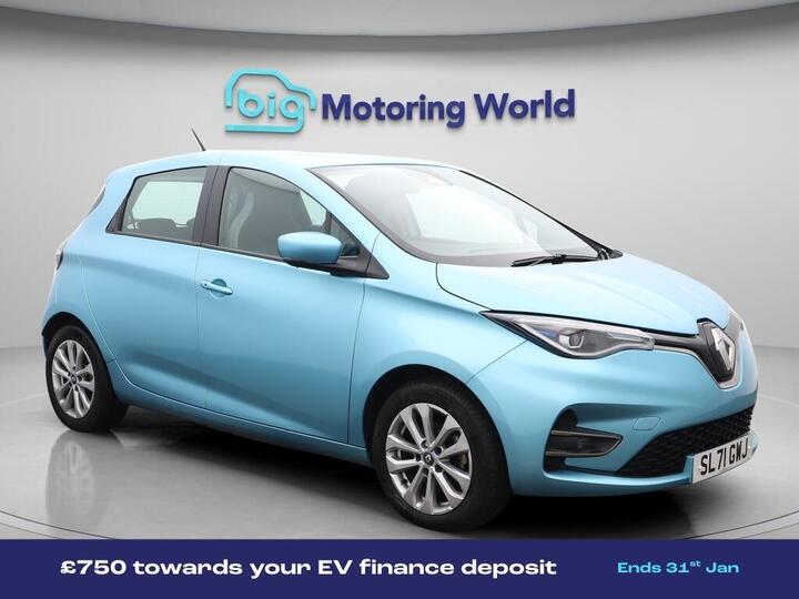 Renault Zoe R110 52kWh Iconic Auto 5dr (i, Rapid Charge)