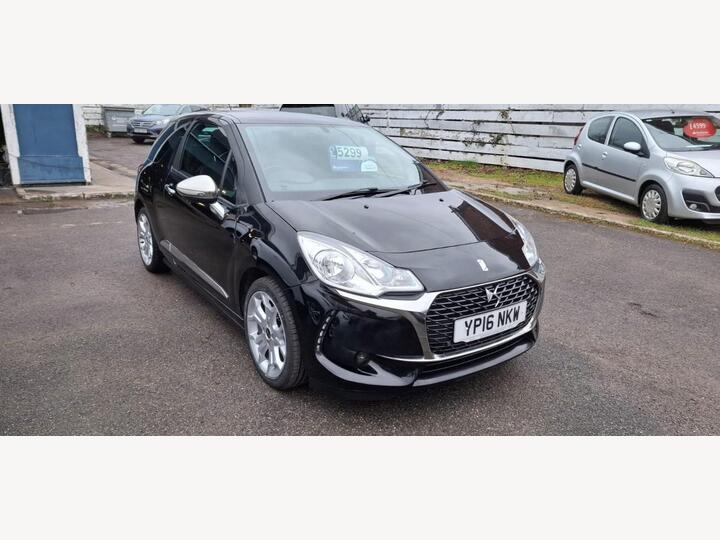 DS AUTOMOBILES DS 3 1.6 BlueHDi Elegance Euro 6 (s/s) 3dr DS AUTOMOBILES DS 3 1.6 BlueHDi Elegance Euro 6 (s/s) 3dr