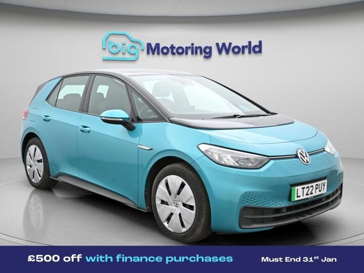 Volkswagen ID.3 Pro 58kWh Life Auto 5dr