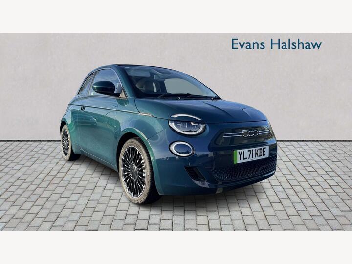 Fiat 500 ELECTRIC CABRIO 42kWh La Prima Auto 2dr